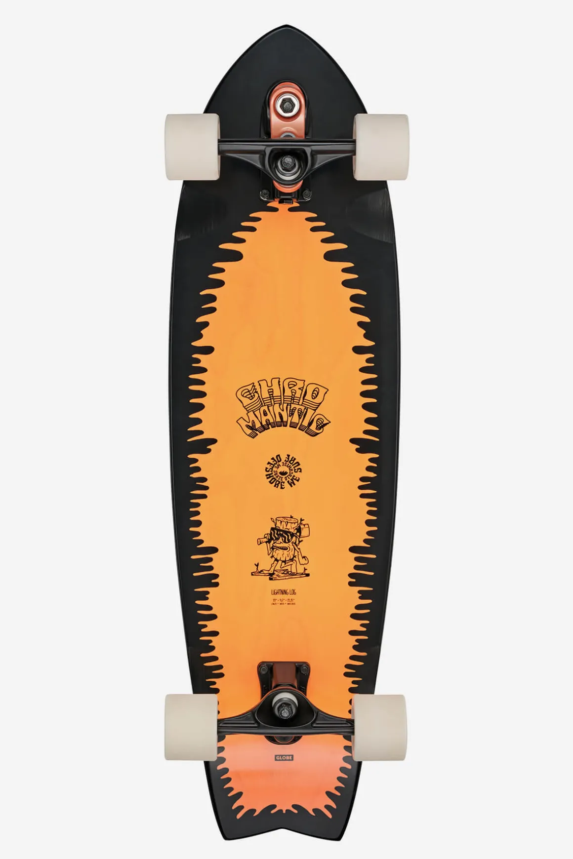 chromantic__lightning_log___surf_skate_0.webp Sale Chromantic - - 33" Surf Skate Surf Skate