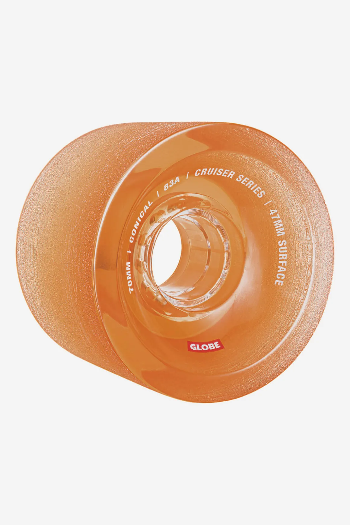 conical_cruiser__amber__skateboard_wheel_mm_clear_amber_0.webp Best Sale Conical Cruiser - Amber - Skateboard Wheel 70mm Wheels | Components