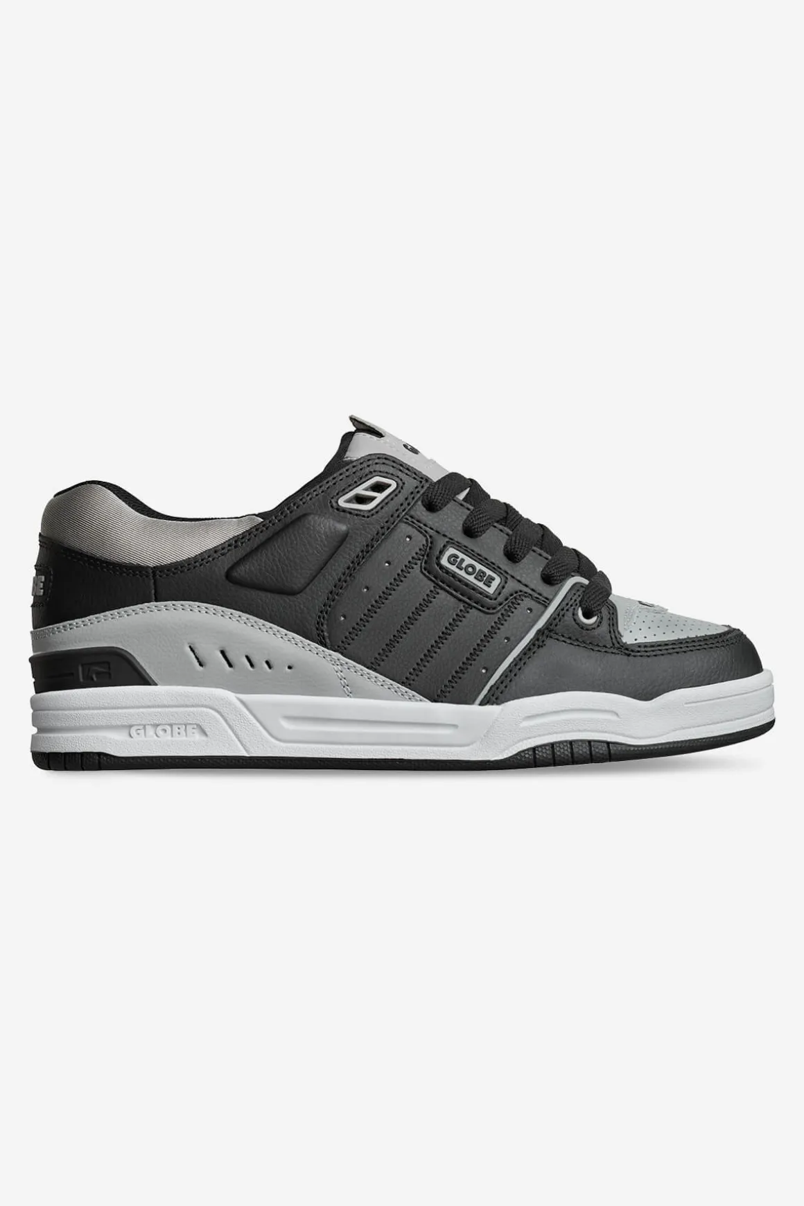 fusion__blacksteelwhite__skate_shoes_0.webp Cheap Fusion - - Skate Shoes Low Shoes | Chunky Skate Shoes