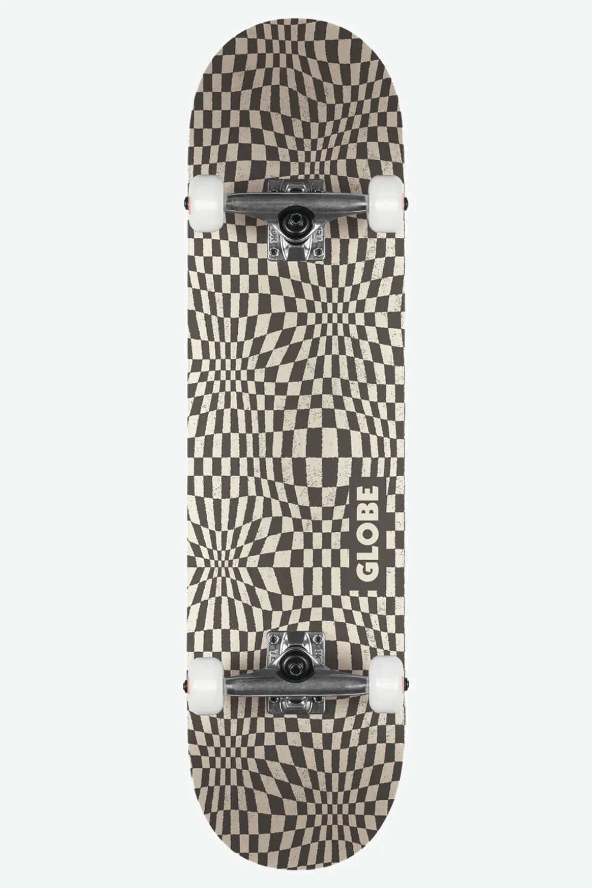 g_checked_out__blackoffwhite___complete_skateboard_0.webp Fashion G0 Checked Out - - 8.0" Complete Skateboard Completes