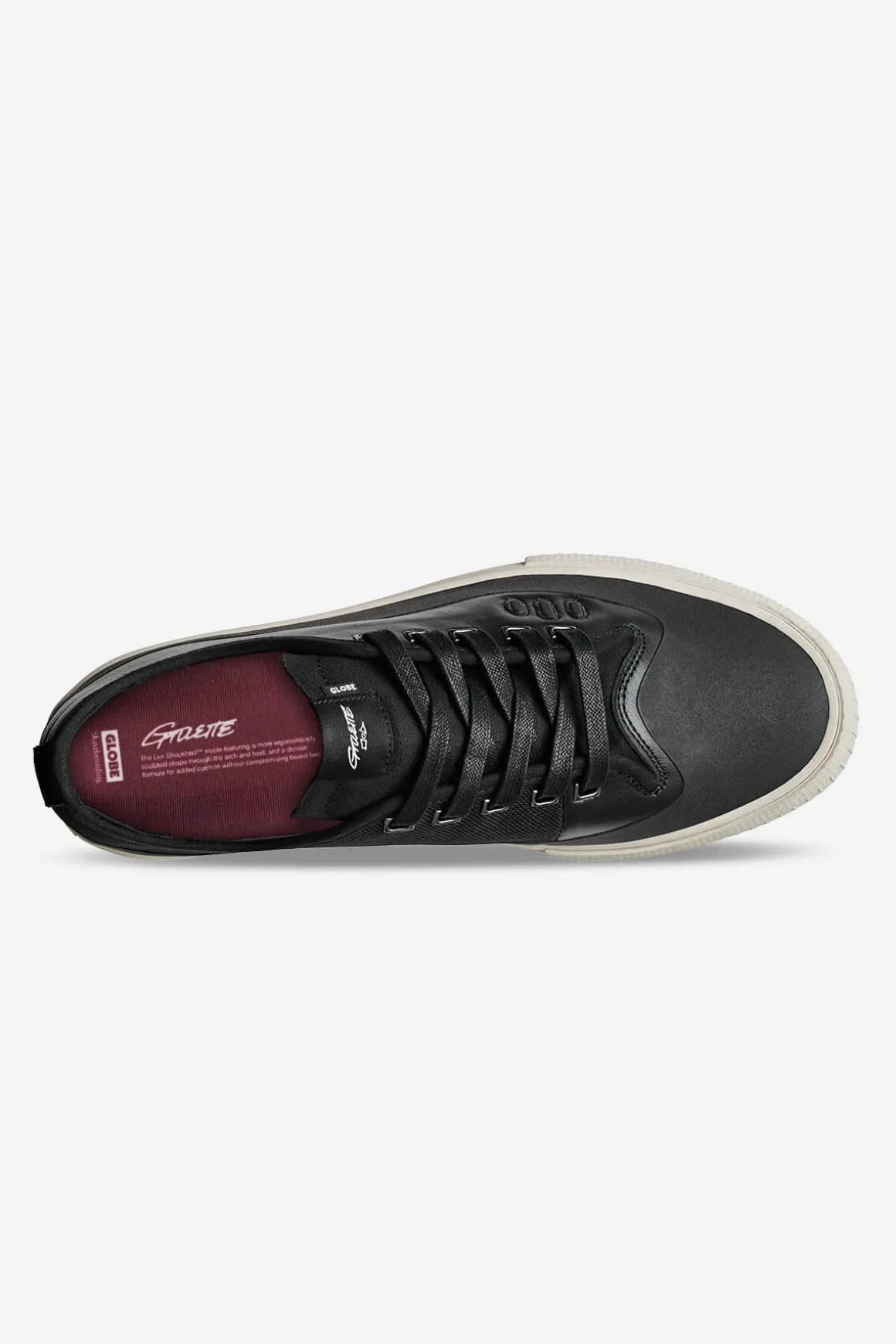 gillette__black_leather__skate_shoes_1.webp Fashion Gillette - - Skate Shoes Pro Shoes | Low Shoes