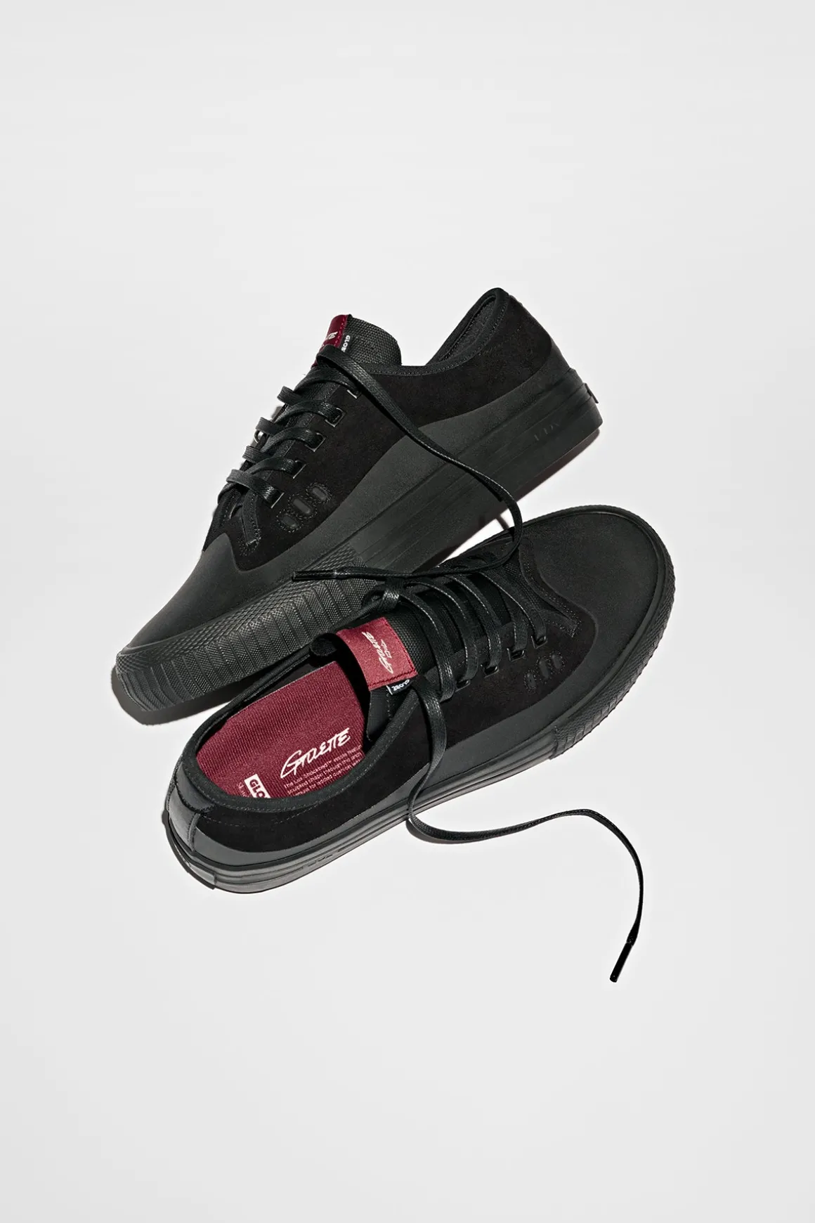 gillette__blackblack_suede__skate_shoes_3.webp Outlet Gillette - - Skate Shoes Pro Shoes | Low Shoes