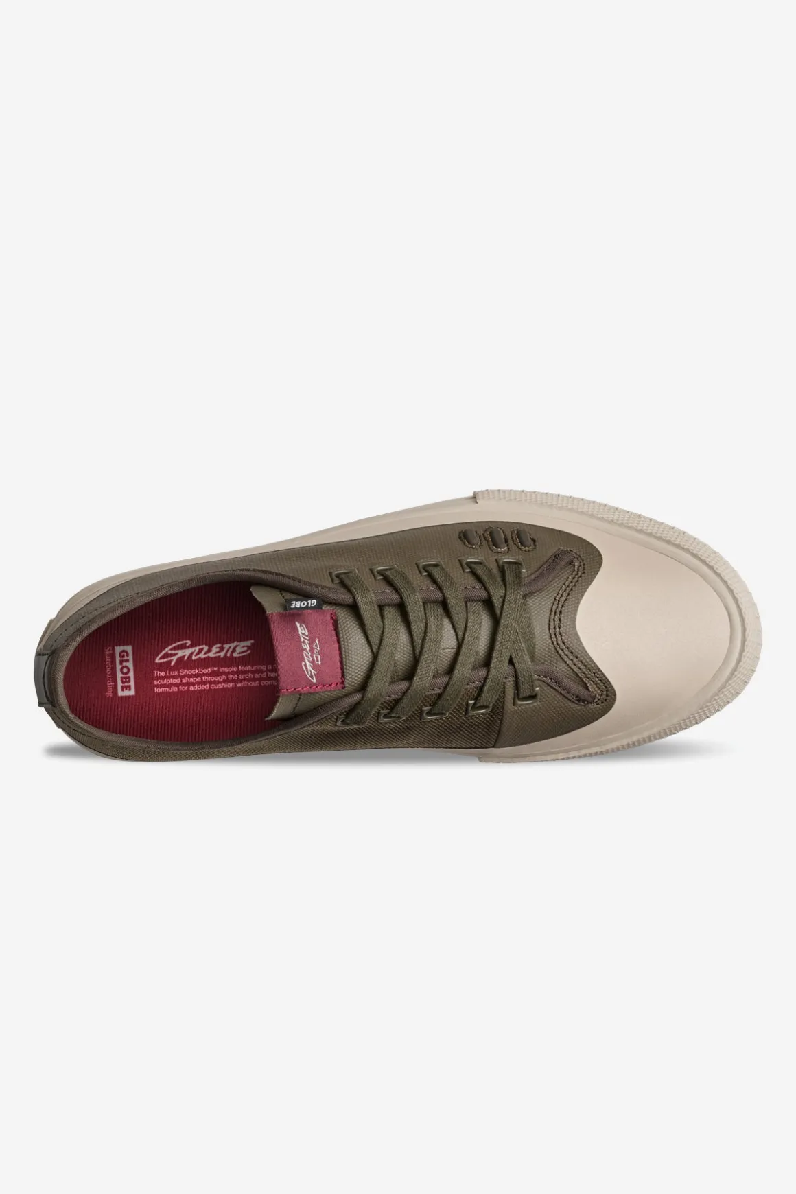 gillette__olivecream__skate_shoes_olive_cream_1.webp Best Gillette - Olive/Cream - Skate Shoes Vegan-Friendly Shoes