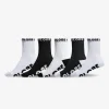 Cheap Globe Boys Quarter Sock 5 Pack - Black/White Socks