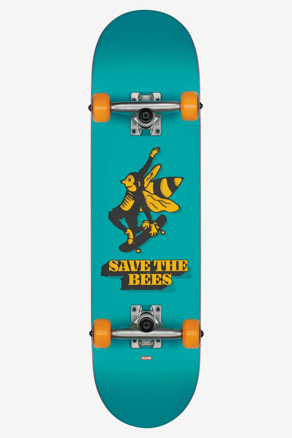 save_the_bees_mid__blue___kids_complete_skateboard_0.webp New Save The Bees Mid - - 7.6" Kids Complete Skateboard Kids Kids Completes