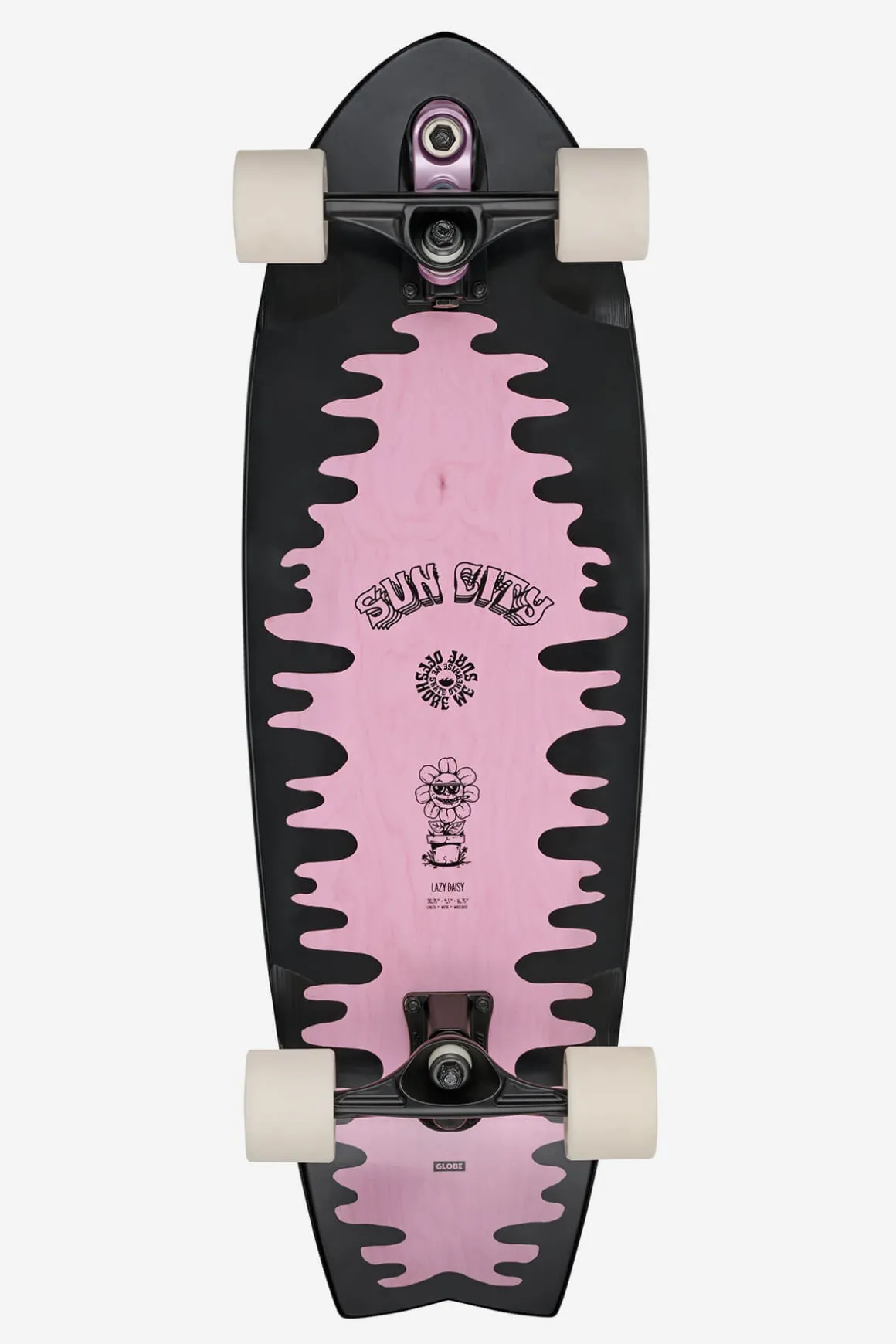 sun_city___lazy_daisy___surf_skate_0.webp Store Sun City 2 - - 30" Surf Skate Surf Skate