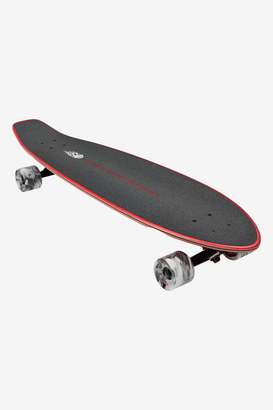 the_alltime__red_flames___longboard_3.webp Store The All-Time - - 35" Longboard Longboards