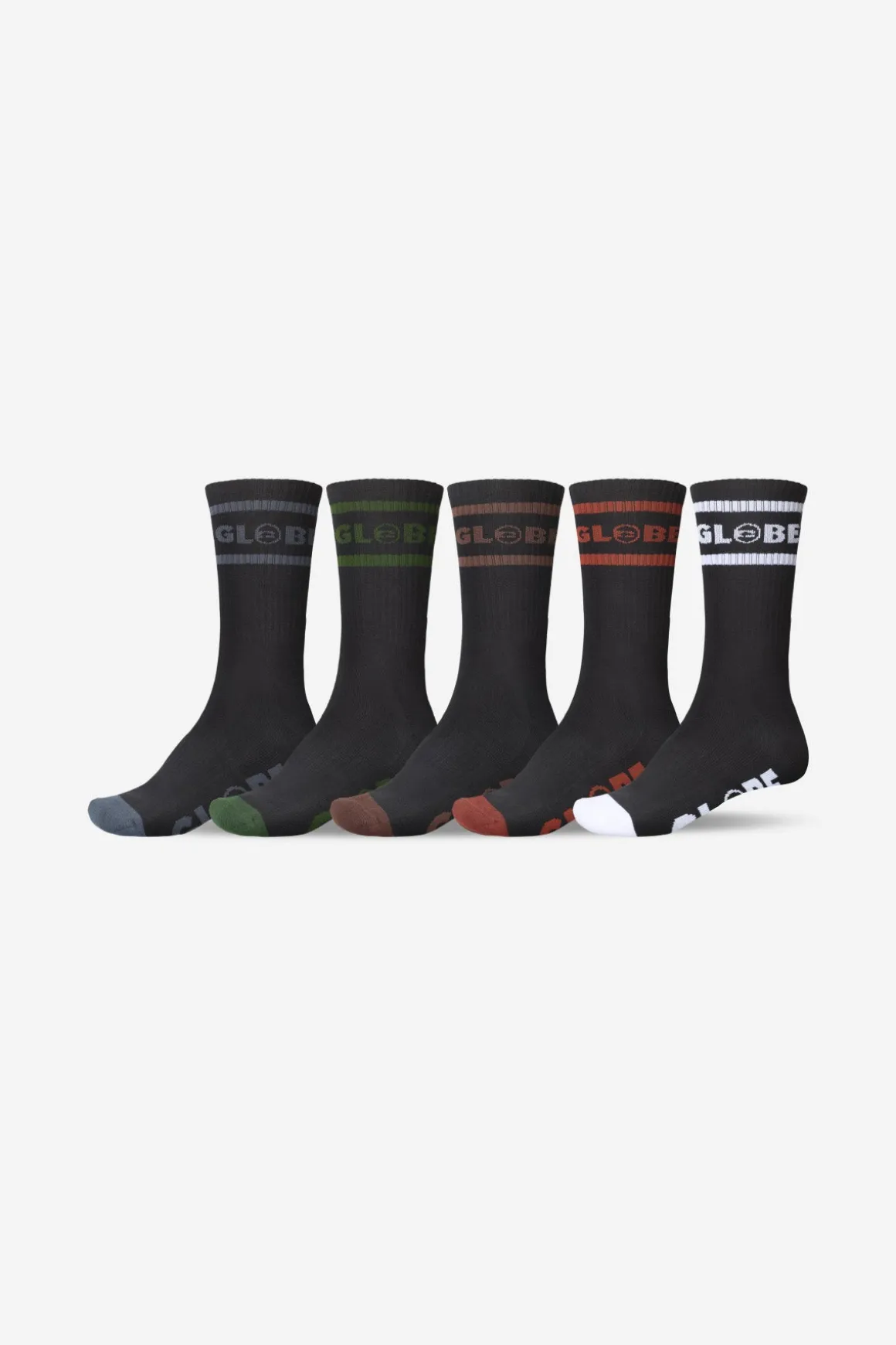 tilt_hi_crew_sock__pack__blackassorted_0.webp Best Sale Tilt Hi Crew Sock 5 Pack - Socks