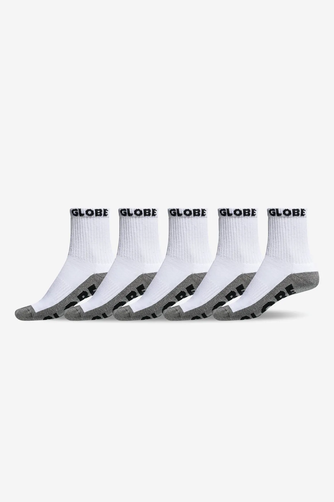 youth_quarter_sock__pack__whitegrey_0.webp Outlet YOUTH QUARTER SOCK 5 Pack - Socks